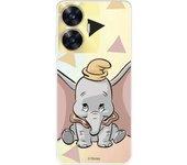 Funda para Realme C55 Oficial de Disney Dumbo Silueta Transparente - Dumbo