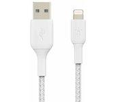 Cable USB a Lightning Belkin CAA002BT3MWH 3 m