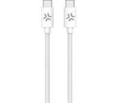 Celly CABLE USBC A USBC 1.5M WH COTTON