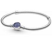 Pulsera Pandora Moments Cierre circonita Azul 599288C01-17