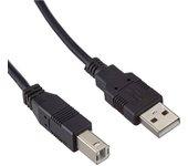 Goobay 0.25m USB 2.0 A/B cable USB 0,25 m USB A USB B Negro