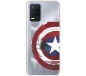 Funda para Realme Narzo 30 5G Oficial de Marvel Capitán América Escudo Transparente - Marvel