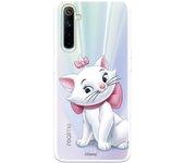 Funda para Realme 6 Oficial de Disney Marie Silueta - Los Aristogatos