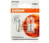 OSRAM 5008-02B - Lámpara Osram R10W 12V BA15S 10W  blíster 2 unidades