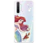 Funda para Realme X2 Oficial de Disney Ariel y Sebastián Burbujas - La Sirenita