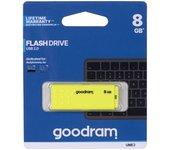 GoodRAM 8GB UME2 Amarillo USB 2,0-al por menos blister