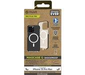 Carcasa para iPhone 15 Pro Max MUVIT FOR CHANG Transparente