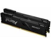 DDR4 KINGSTON 2x16GB 3200 FURY BEAST NEGRO