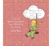 Tarjeta puzzle nube Kiub Le Petit Prince