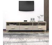 Mueble de TV VIDAXL Marrón Madera (158x40x40 cm)