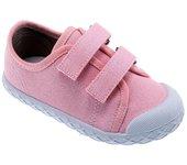 Zapatillas Chicco Cambridge 3 lonetas color rosa pink doble velcro puntera reforzada