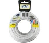 EDM-Cable EDM 3 x 1 mm Blanco 25 m