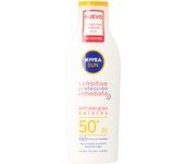 Leche Solar NIVEA Sun Sensitive SPF 50 (200 ml)