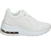 Zapatos SKECHERS Mujer (Cuero Sintético - Blanco - 38)