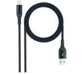 Cable Lightning Usb NANOCABLE Negro