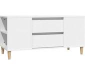 Mueble De Tv VIDAXL Blanco Madera contrachapada (102x44.5x50 )