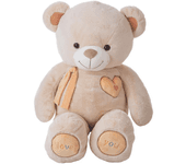 Peluche Valentin Beige Oso 115 cm