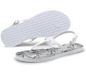 Sandalias PUMA Cozy Sandal Mujer (39 - Blanco)