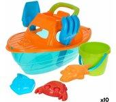 Set de Juguetes de Playa Colorbaby Polipropileno (10 Unidades)