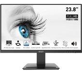 MONITOR LED 23.8 MSI PRO MP243X NEGRO