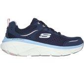 Zapatos de Mujer SKECHERS Dlux Walker Tecido Azul (37)