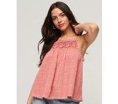 Superdry Top Vintage Halter Cami Rosa