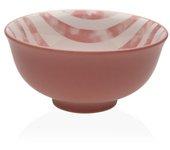 Cuenco Avalon Porcelana Rosa y Blanco (8,5dx5 cm)