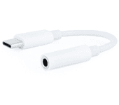 nanocable adaptador audio usb-c-m a jack-h, blanco