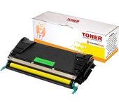 Tóner para Lexmark c522 / c524 / c532 / c534 Amarillo (c5220ys)