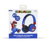 Auriculares Wireless Super Mario OTL Bluetooth Azul