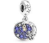 Charm colgante Pandora 769648C01 Doble Santa Claus