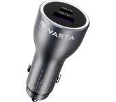 Varta car charger 45 watt output 1xusb a / 1xusb-c pd 57933101111