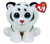 Peluche TY Tigre Tundra 15 Cm Blanco y Negro