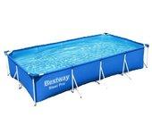 PISCINA BESTWAY RECTANGULAR 400X211X81 5700LT STEEL PRO