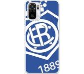 Funda Licencia Oficial Real Club Recreativo de Huelva Escudo Fondo Azul para Xiaomi Redmi Note 10