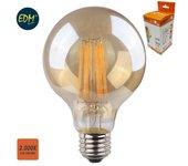 Lámparas EDM Bulbo cistal led filament globe vintage e