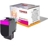 Tóner para Lexmark cx310 / cx410 / cx510 Magenta (80C2SM0 / 802SM)