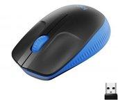 raton logitech inalámbrico m190 azul