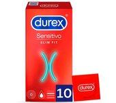 Preservativos Durex Slim Fit Sensitive x10