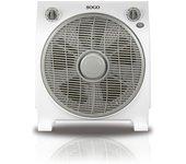 Sogo Ventilador Box Fan 45W Blanco/Gris