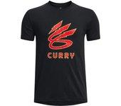 Camiseta de niño Under Armour Curry Lightning