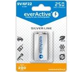 Pilas Recargables EverActive EVHRL22-250 6F22 200 mAh 9 V