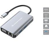 CONCEPTRONIC DOCKING USB-C 3.2 GEN 1, 7 EN 1