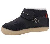 Kickers SOKLIMB Zapato Plano bebé niño (hasta talla 30) Azul