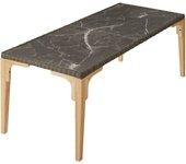 Mesa de ratán Foggia 196 x 87 x 76cm