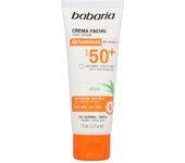 Babaria Crema Facial Solar Aloe SPF50+