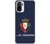 Funda Licencia Oficial CA Osasuna Escudo Fondo Azul para Xiaomi Redmi Note 10