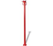 Puntal 280 Cm Rojo Vidaxl