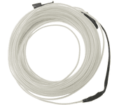 Cable electroluminiscente blanco de 1.3mm en bobina 5m de cable con pilas