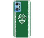 Funda Para Realme Gt Neo 2 Del Elche Cf Escudo Fondo Verde - Licencia Oficial Elche Cf